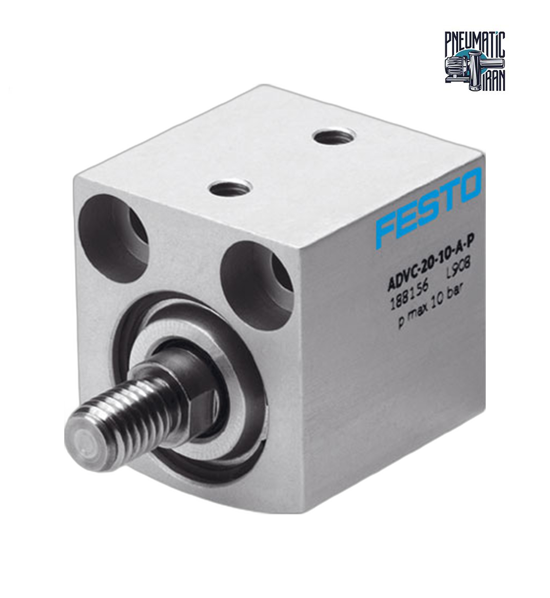 جک کامپکت پنوماتیک برند Festo مدل ADVC-10-10-A-P