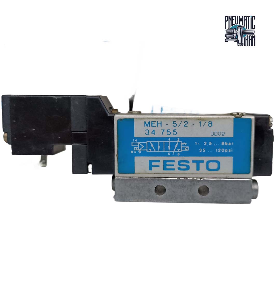 شیر برقی پنوماتیک مدل MEH-52-18 برند Festo (1)
