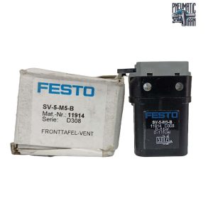 شیر پنوماتیک دستی مدل Festo SV-5-M5-B (11914) برند Festo
