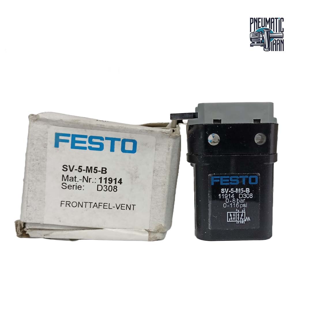 شیر پنوماتیک دستی مدل SV-5-M5-B برند Festo (1)