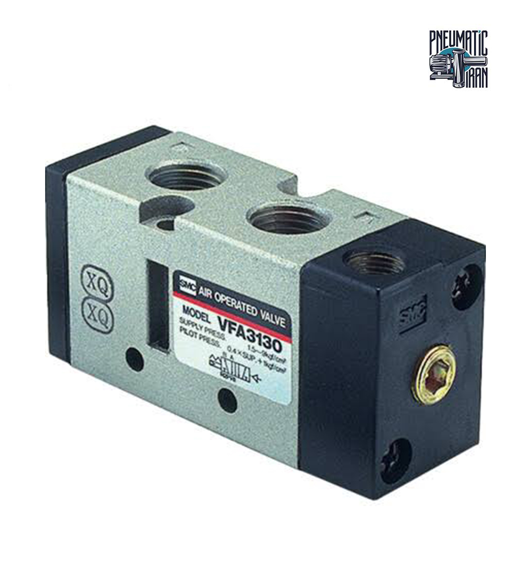 شیر برقی پنوماتیک 5-2 تک بوبین VF3130-6G1-02 برند SMC