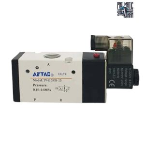 شیر برقی 2-3 سایز ½ برند Airtac (اوپن)