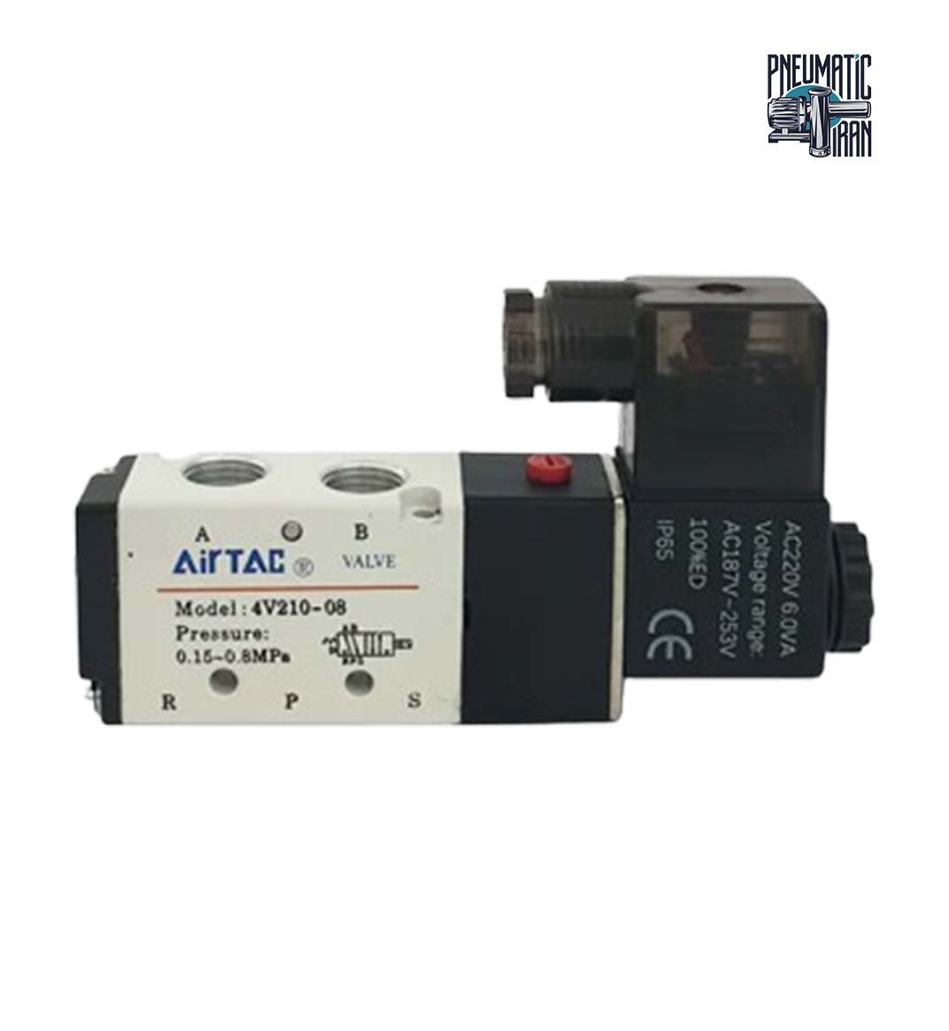 شیر برقی پنوماتیک 2-5 ¼ Airtac چینی