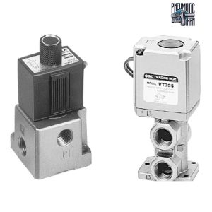 شیر برقی پنوماتیک ۳ پورت سری VT325 (SMC Solenoid Valve)