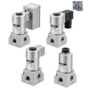 شیر برقی ۳ پورت سری VT315 (مدل 3-Port / Poppet Type) برند SMC