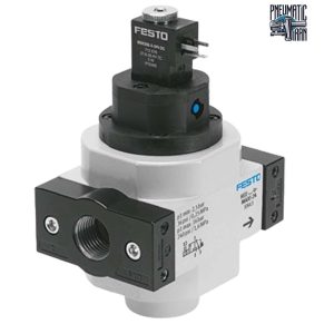 شیر پنوماتیک برقی مدل HEE-1/2-D-MAXI-24 برند Festo