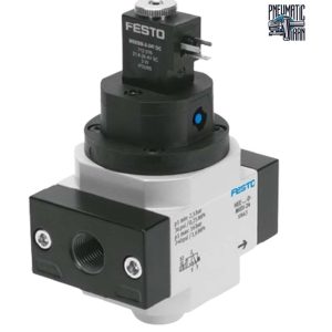 شیر پنوماتیک برقی مدل HEE-1/8-D-MINI-24 برند Festo
